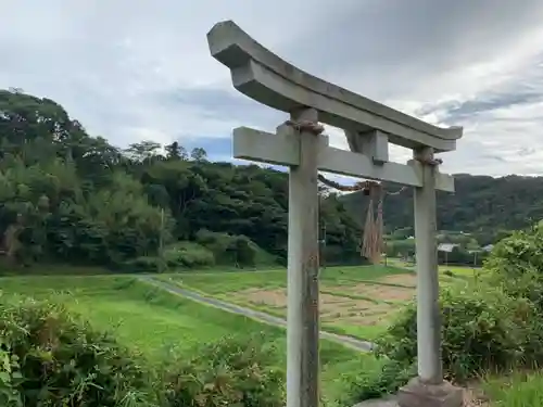 熊野神社の鳥居