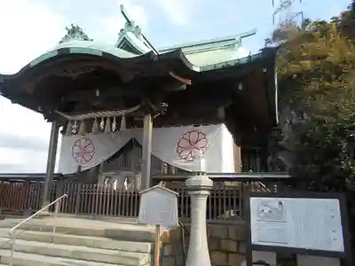 和布刈神社の本殿・本堂