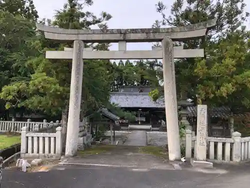 垣田神社の鳥居