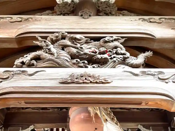 山村神社の芸術