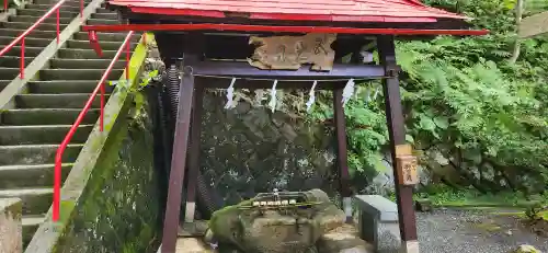 萬蔵稲荷神社の手水舎