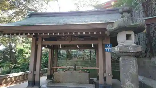 江島神社の手水舎