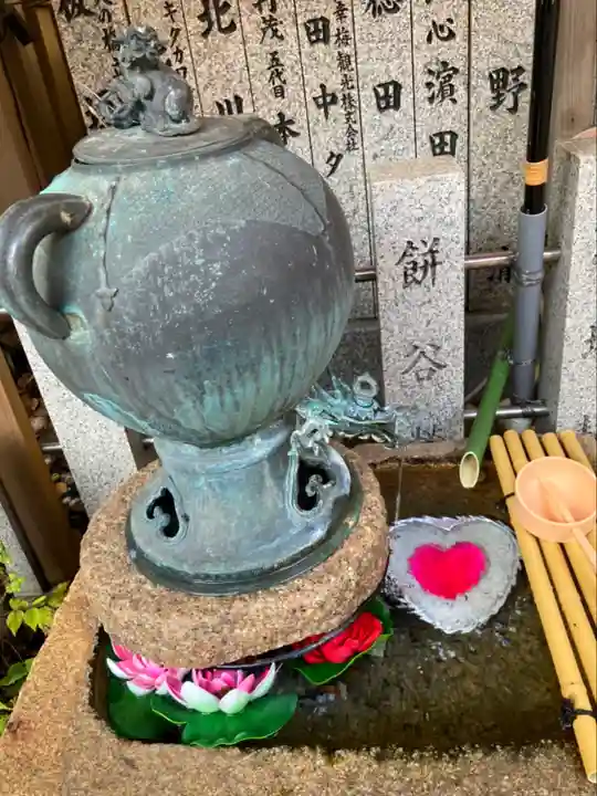 露天神社(お初天神)の手水舎