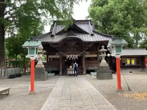 田無神社の本殿・本堂