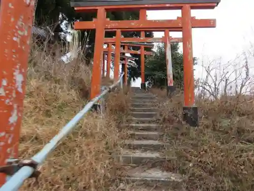 森常稲荷神社の鳥居