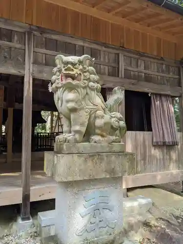 丸山神社の狛犬