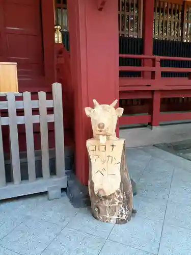 富士山東口本宮 冨士浅間神社の狛犬