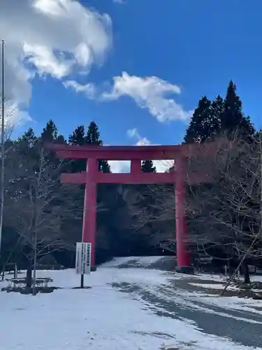 砥鹿神社（奥宮）の鳥居