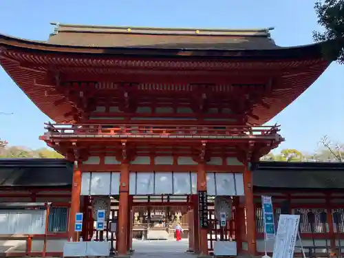 賀茂御祖神社（下鴨神社）の山門・神門