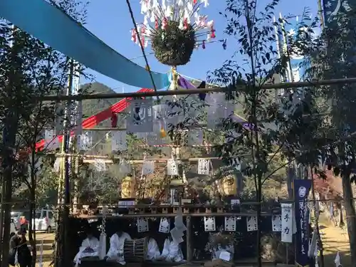 尾八重神社のお祭り