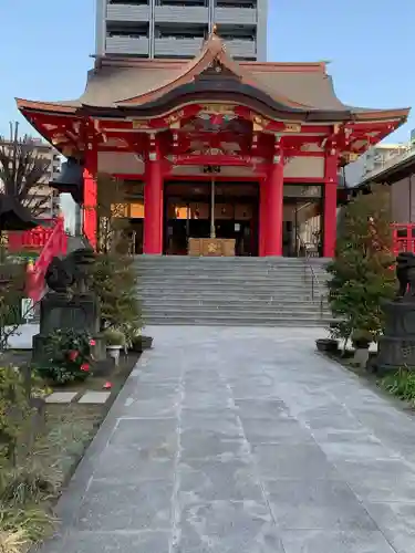 成子天神社の本殿・本堂