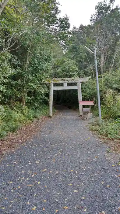 中山神社の鳥居