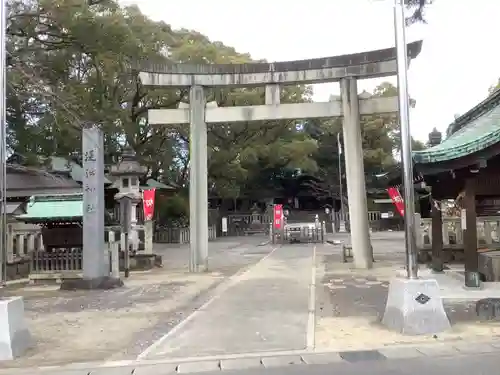 堤治神社の鳥居