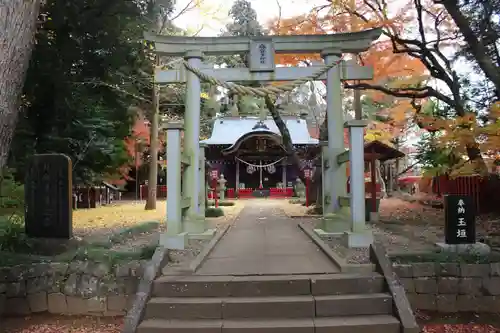 麻賀多神社奥宮の鳥居