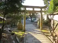 八神社の鳥居