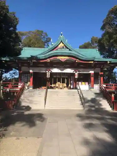 多摩川浅間神社の本殿・本堂