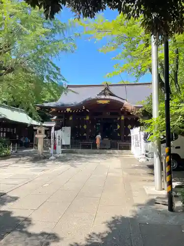 渋谷氷川神社の本殿・本堂