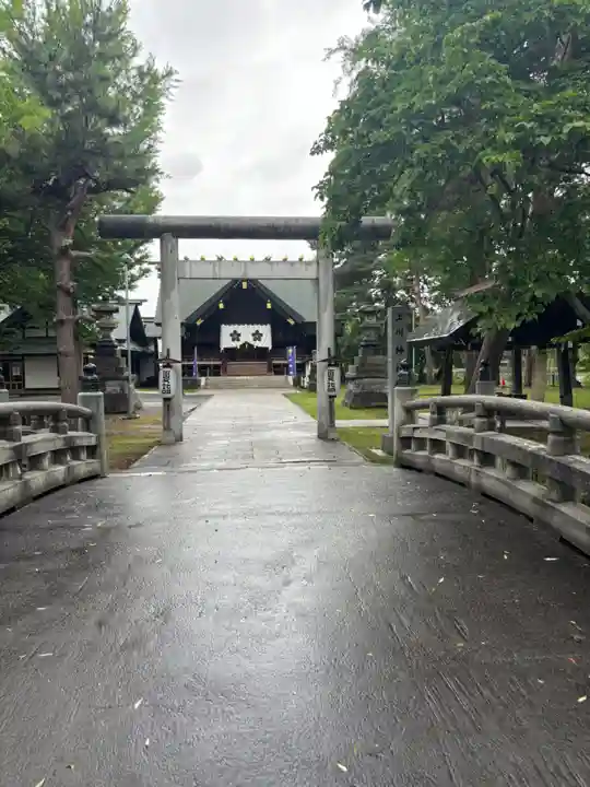 上川神社頓宮の鳥居