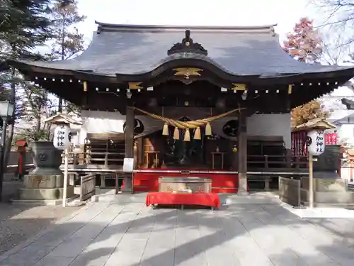 草加神社の本殿