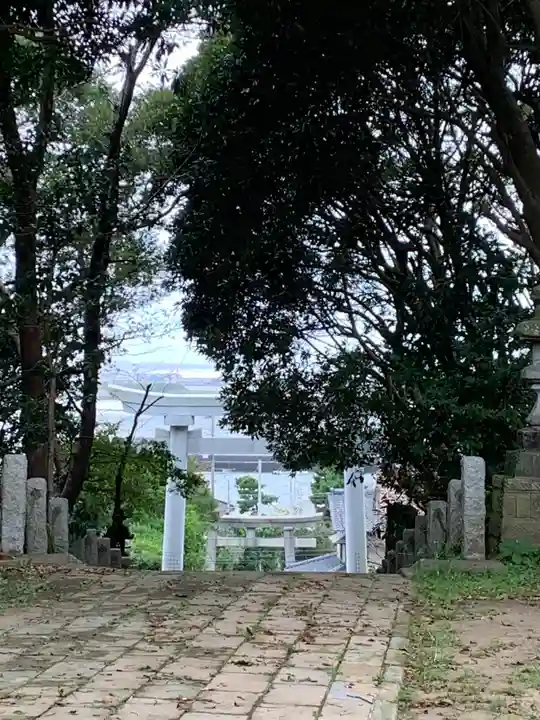 川口神社の景色