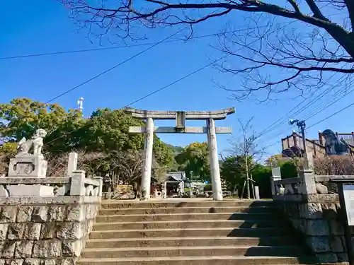 祐綏神社の鳥居