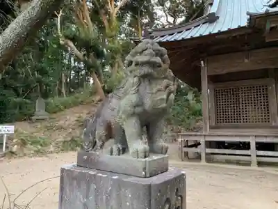 吾妻神社の狛犬