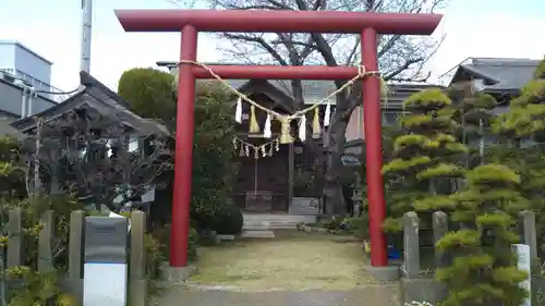 市杵姫神社の鳥居