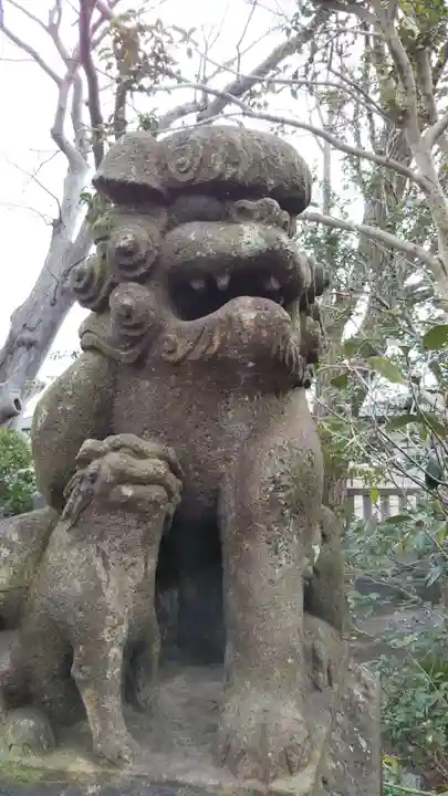 蘇我比咩神社の狛犬