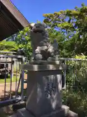 高島稲荷神社の狛犬