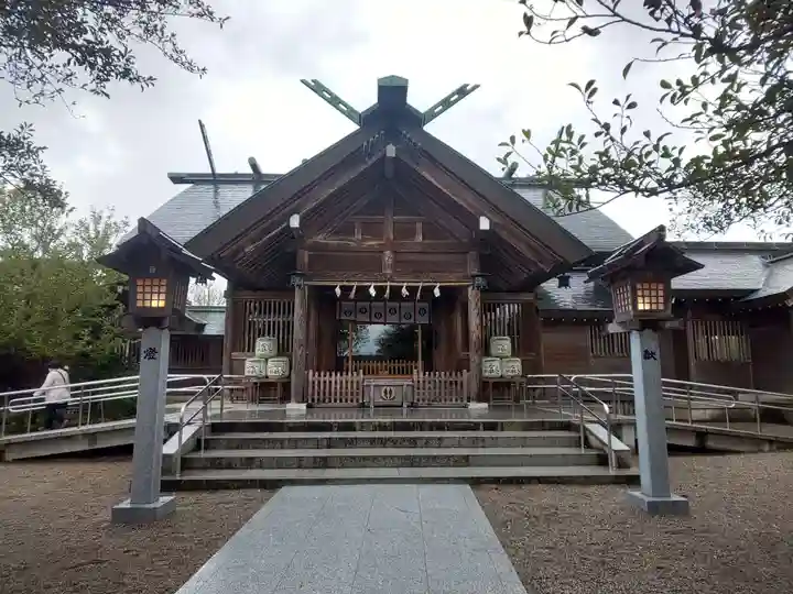 櫛田神社の本殿・本堂