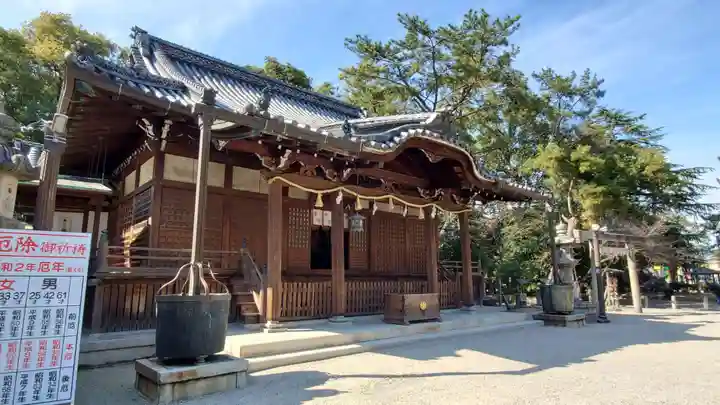 諏訪神社の本殿・本堂