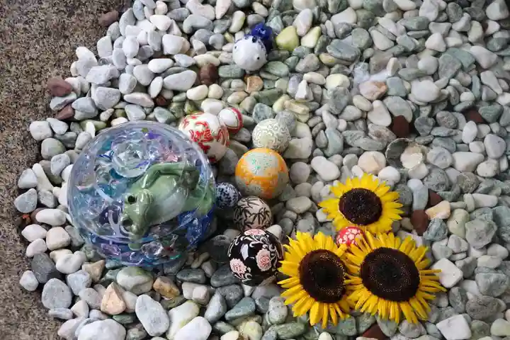 阿久津「田村神社」(郡山市阿久津町)旧社名:伊豆箱根三嶋三社の手水舎