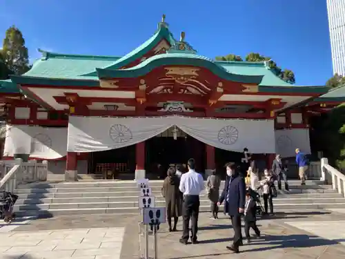 日枝神社の本殿・本堂