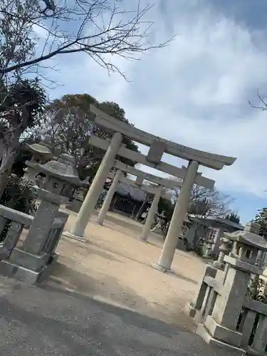 貴布祢神社の鳥居