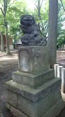 碑文谷八幡宮の狛犬