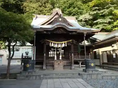 根岸八幡神社の本殿・本堂
