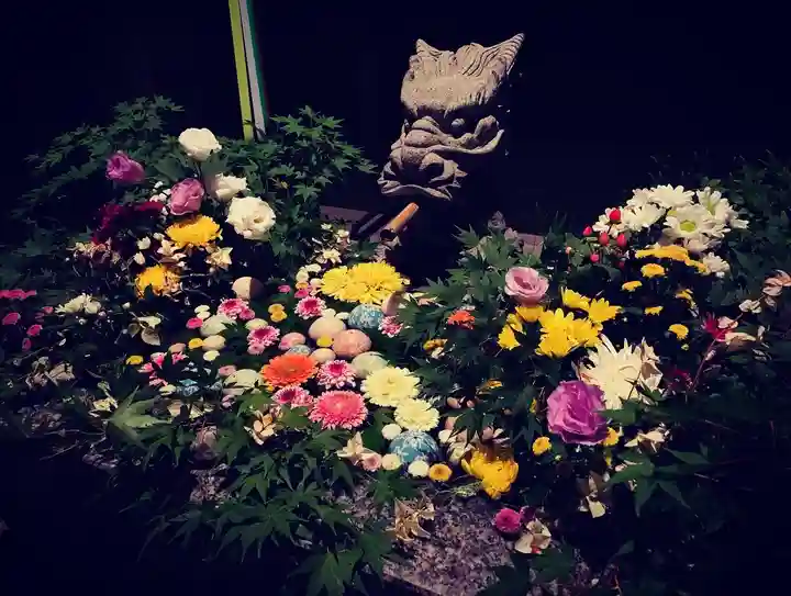 滑川神社 - 仕事と子どもの守り神の手水舎