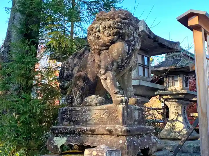 北野天満宮の狛犬