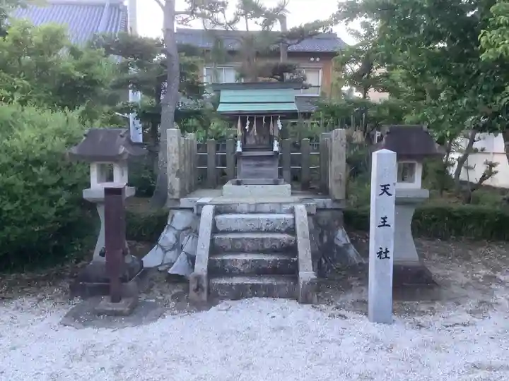 天満宮(常普請出世天満宮)の末社・摂社