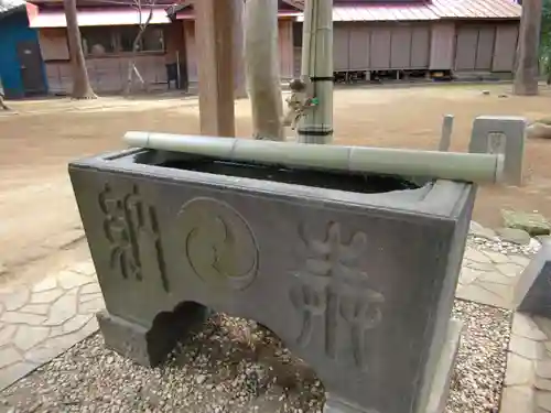 赤城神社の手水舎