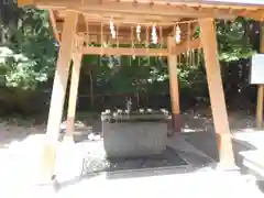 息栖神社の手水