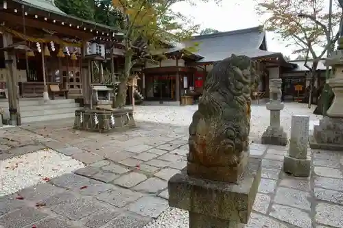 石切劔箭神社上之社の狛犬