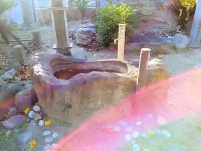神明社（戸部下神明社）の手水舎