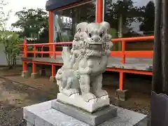 三宝荒神社の狛犬