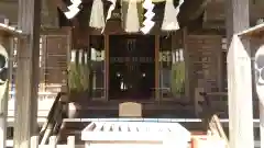 常陸第三宮　吉田神社の本殿