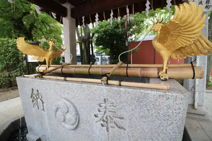 富岡八幡宮の手水舎