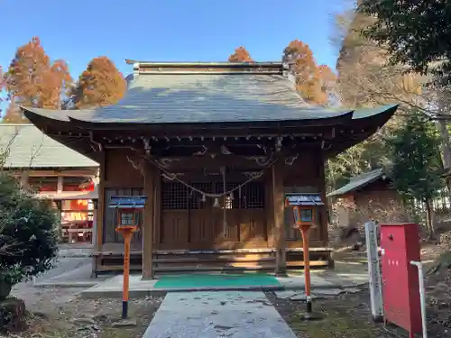 大野老松天満社の本殿