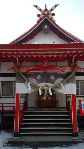 北見稲荷神社の本殿