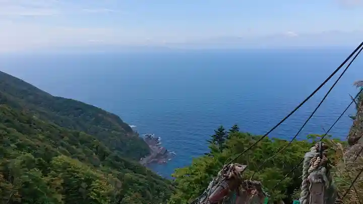 太田山神社(本殿)の景色