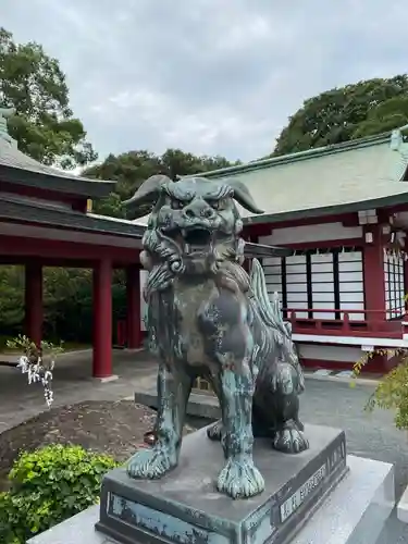 篠崎八幡神社の狛犬